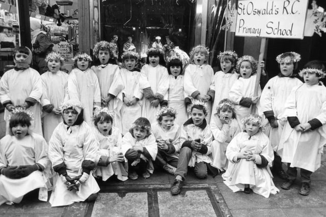 The St Oswald's RC Primary School Nativity in December 1986. Does this bring back great memories?