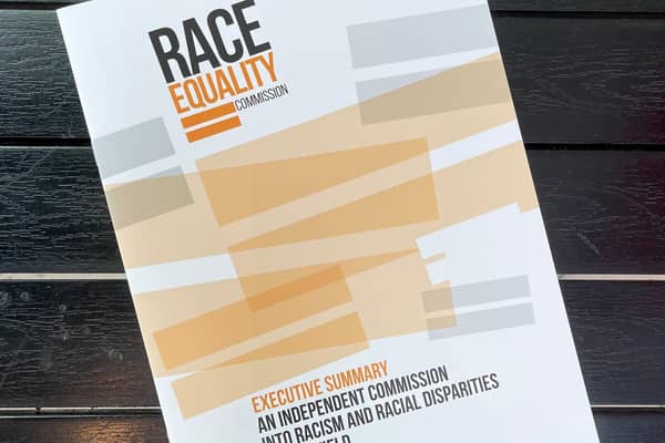 The Sheffield Race Equality Commission report that was launched in July 2022. Key members of Sheffield City Council will hear at a meeting what progress has been made in response to its recommendations. Picture: LDRS