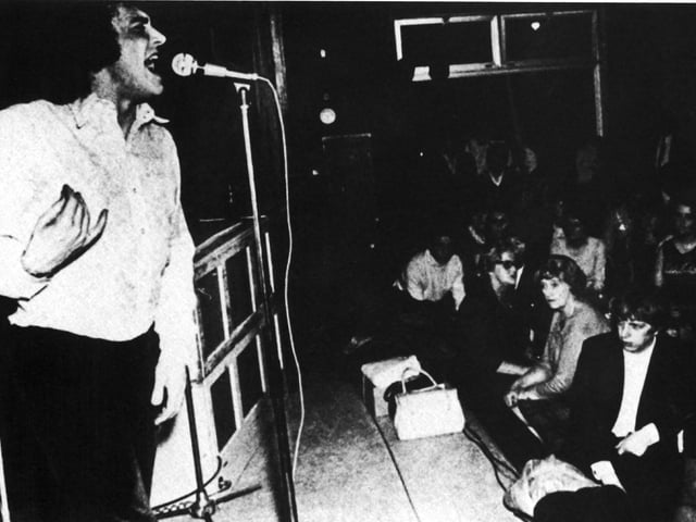 The caption says this was Joe Cocker's "triumphant return to the Black Swan" on November 13, 1968