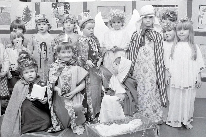 Nativity time - can you spot any familiar faces?