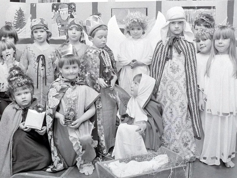 Nativity time - can you spot any familiar faces?