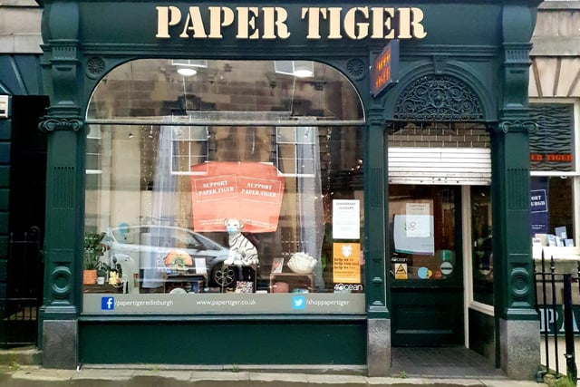 Trading from Lothian Road and Stafford Street, Paper Tiger offers design led products from new and established Edinburgh and UK based artists and is the destination for contemporary cards, distinctive wrap, exciting stationery and innovative gifts.