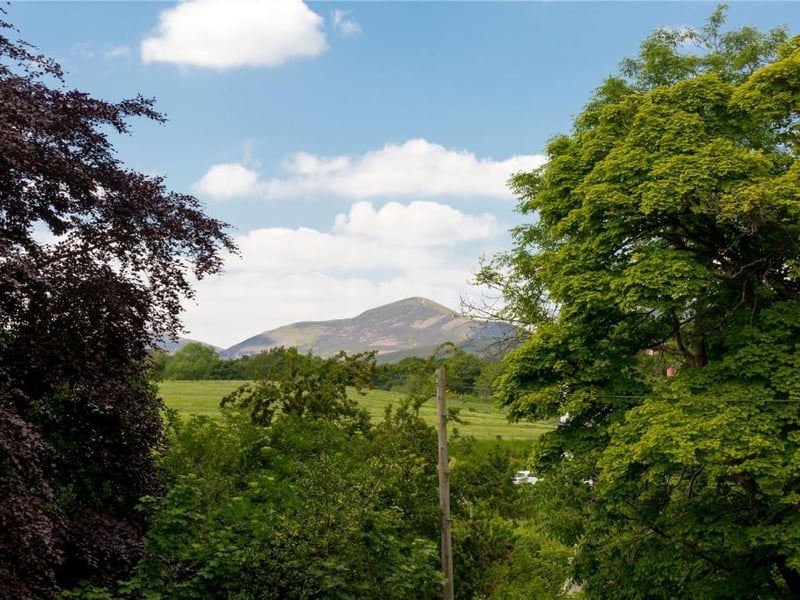 View of Pentland Hills.