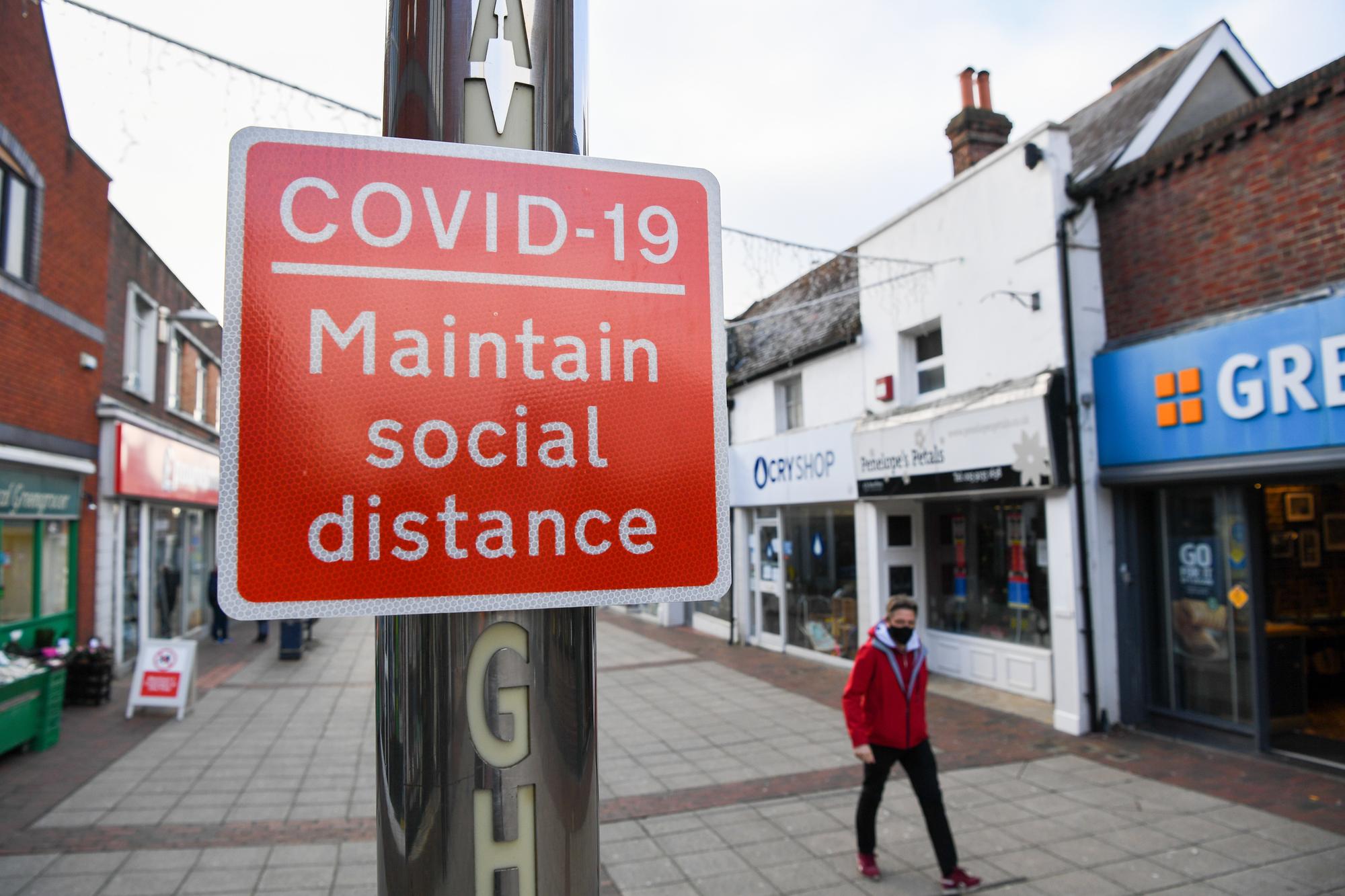 These are the areas in the Portsmouth area where coronavirus cases have fallen. Picture: Finnbarr Webster/Getty Images