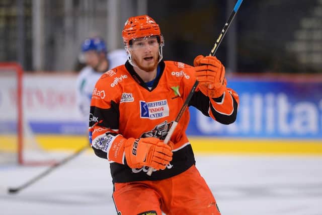 Tomas Pitule, initially brought in as cover, is now staying on at Sheffield Steelers. Picture: Dean Woolley