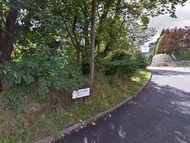 This street between Ranmoor and Sandygate got its name from the area called Carre Sick, meaning a marshy area with a stream running through it, sick being the old word for a stream or ditch.