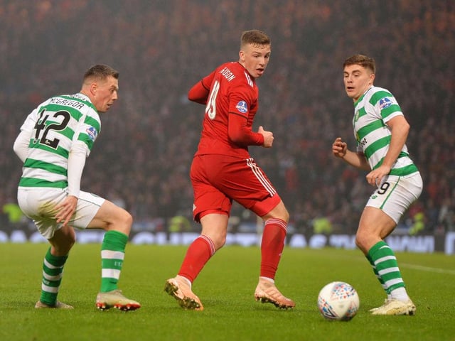 Tenacious, passionate, winning mentality. He was trusted by manager Derek McInnes from a young age. Has played as the deepest player in the midfield and more recently as a No.10. Best position is likely to be a No.8.
