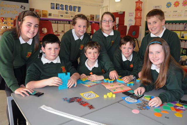 Youngsters from the maths club at Broadway Junior School in 2012. Can you spot anyone you know?