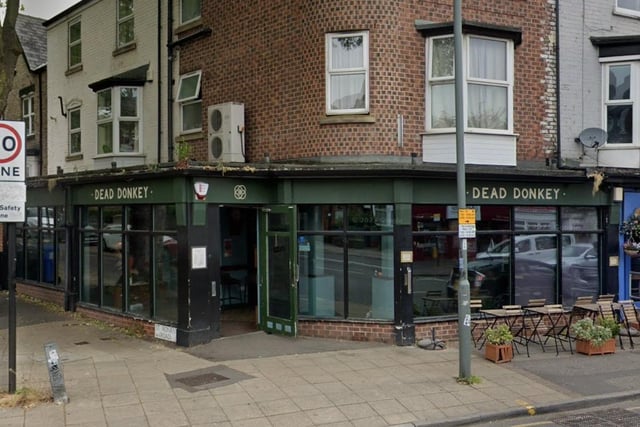 Dead Donkey Bar, on 240 Abbeydale Road, received a five-star food hygiene rating on February 5, 2022.