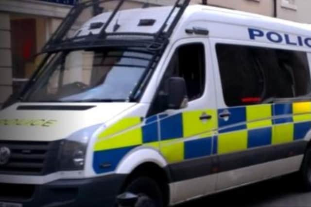 Man made over 100 unnecessary 999 calls to South Yorkshire emergency services in eight hours. File picture shows a police van responding to a call