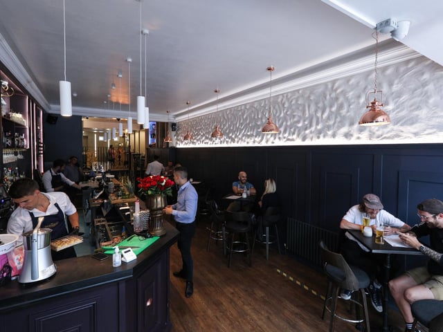 The Monarch in Palmerston Rd, Southsea, reopened on 'Super Saturday' following the easing of Covid-19 restrictions. Picture: Chris Moorhouse  (040720-15)