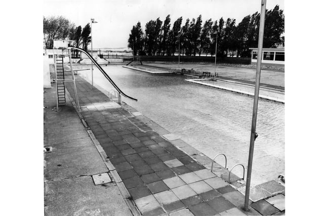 Hilsea Lido in May 1972