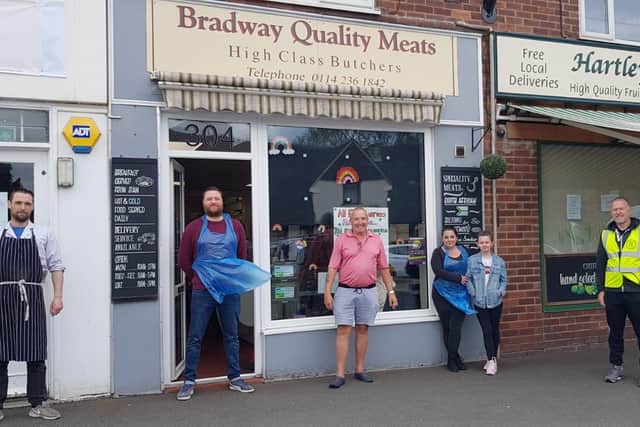 Staff at Bradway Meats have thanked customers who rallied around to help