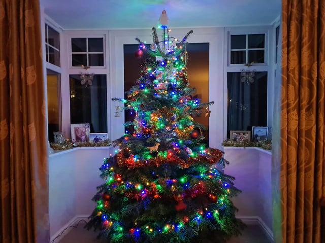 A pretty tree from Cath Greenwood.