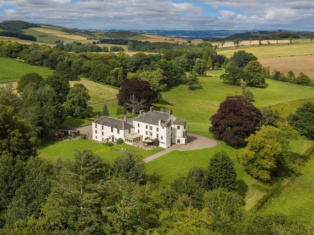 Pitcairlie House is a stunning private residential estate set within the rolling hills of Fife. Offers over £1,775,000.