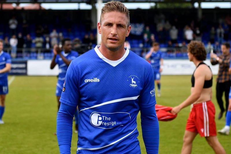 The Pools legend was the first player confirmed to have agreed a new deal following promotion, extending his stay to next summer.