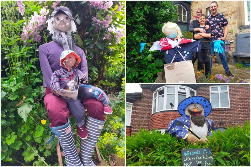 This year's Crosspool Scarecrow Festival was held to celebrate "new chapters" following the trials of the last year.