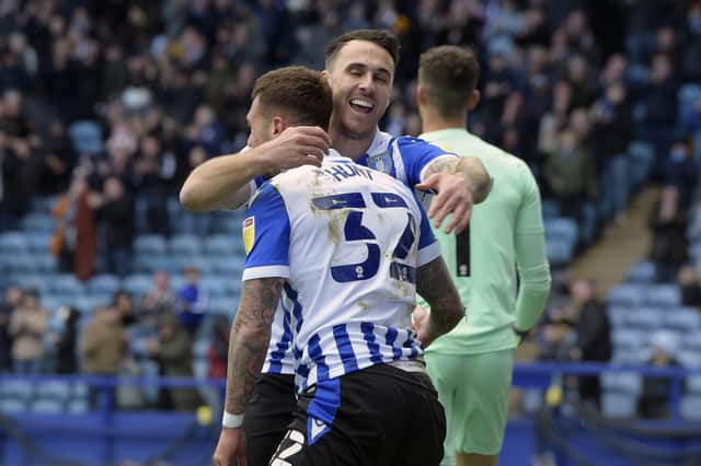 Lee Gregory and Jack Hunt scored for Sheffield Wednesday against AFC Wimbledon.