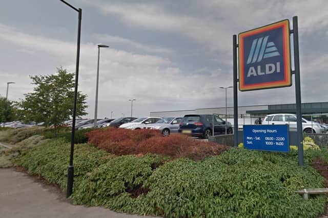 Aldi's boss said the shops are well stocked