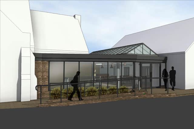 An artist's impression of the new-look Greenhill Methodist Church