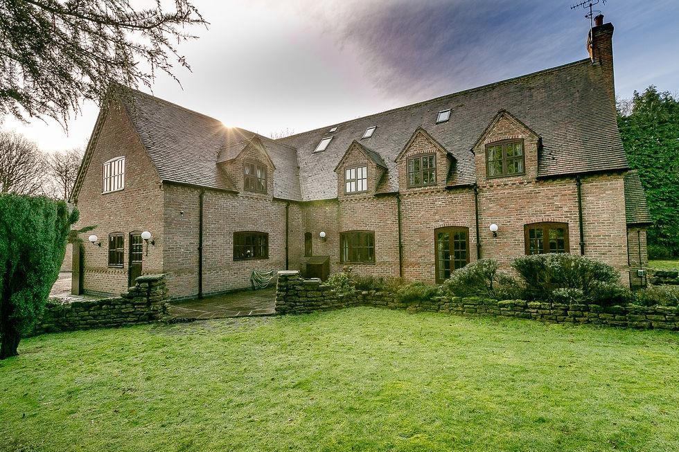 In all its grandeur, here is Loxley Lodge. The six-bedroom home is set in more than two acres of private grounds.