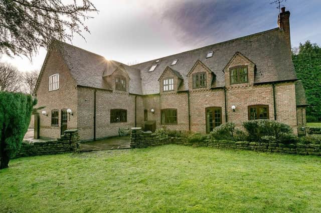 In all its grandeur, here is Loxley Lodge. The six-bedroom home is set in more than two acres of private grounds.