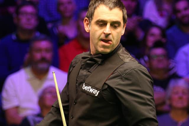 Snooker star Ronnie O'Sullivan, seen here during the 2019 Betway UK Championship in York. The Ronnie O'Sullivan Shop has just opened in Meadowhall shopping centre, Sheffield