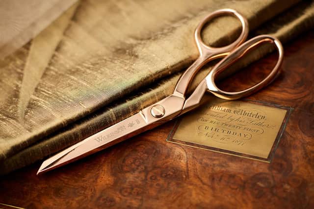 Whiteley's was founded in 1760. The oldest scissor-makers in the Western world.