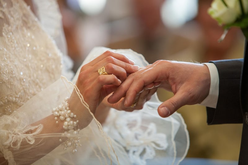 Up to 30 people are allowed at a ceremony/reception at a Covid-secure venue indoors or outdoors (including private gardens for weddings) (Shutterstock)