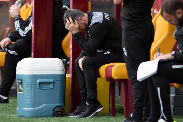 It is now one league win in the last 13 for Motherwell. It has really not been a good start to the season for the Steelmen. There is a feeling that Robinson has not quite got the balance right in the attacking third and it is concerning he is questioning his players’ desire. Not something you would expect under his tenure.