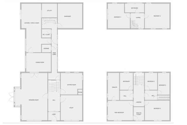 The floorplan gives a much better understanding of how the property is laid out.