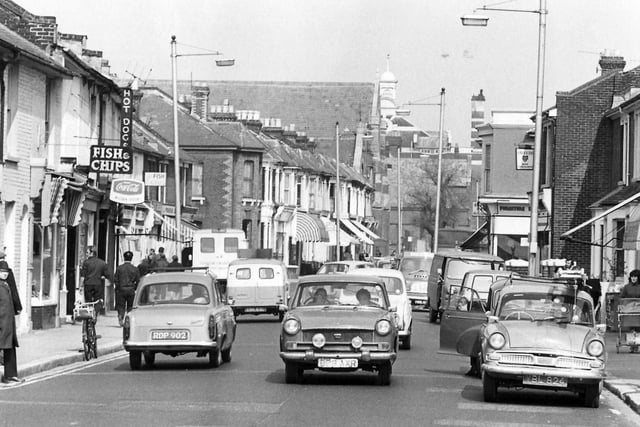 Fawcett Road in April 1971