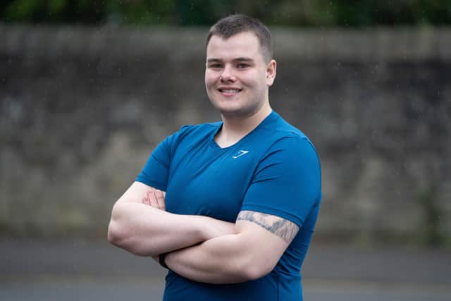 George Millward of Sheffield cut out junk food and introduced exercise into his life resulting in a huge weight loss.