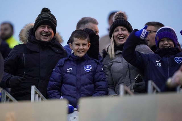 What better way for the family to spend the day together than a trip to Gillingham to cheer on the Blues.