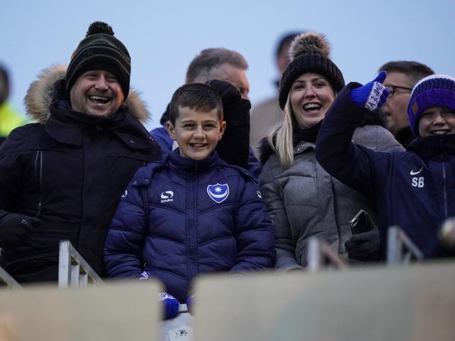 What better way for the family to spend the day together than a trip to Gillingham to cheer on the Blues.