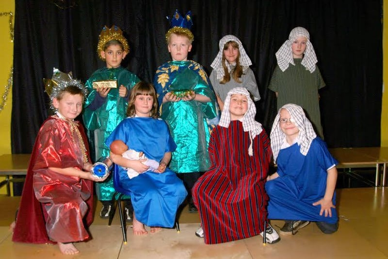 Jefferies School nativity from 2001