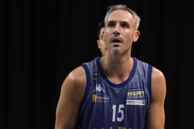 Sheffield Sharks have a mental advantage over Glasgow Rocks after beating them in the BBL Cup, according to skipper Mike Tuck. Photo: Dean Atkins.