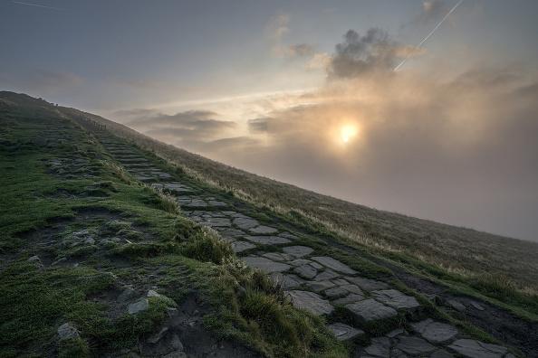 Mam Tor is one of the most popular destinations in the Peak District. It offers sensational views over Hope Valley with an exciting network of hiking trails.