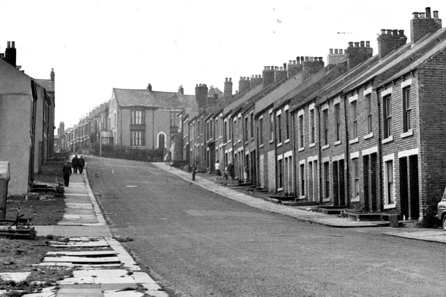 Take a look at Broderick Street. Here it is in 1964.