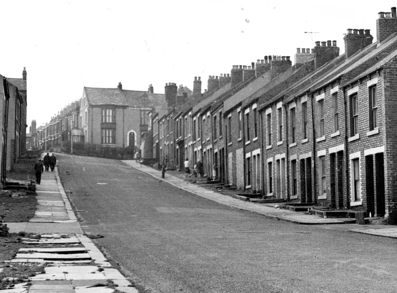 Take a look at Broderick Street. Here it is in 1964.