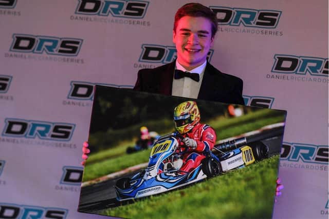 Birkdale School pupil Rowan was crowned junior champion of the 2021 Daniel Ricciardo Series.
