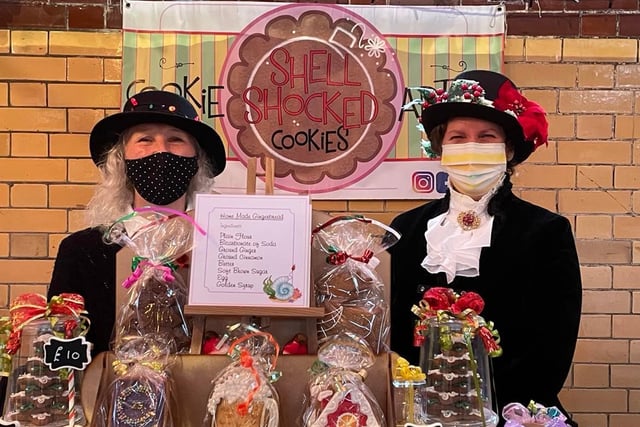 Shell Shocked Cookies was one of the traders present at the Kelham Island Museum's Victorian Christmas market this year.