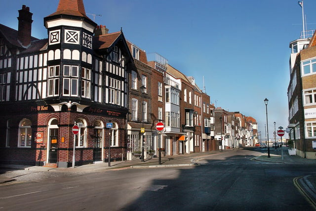 This Grade II listed pub could be found in Old Portsmouth, it is now an estate agent.