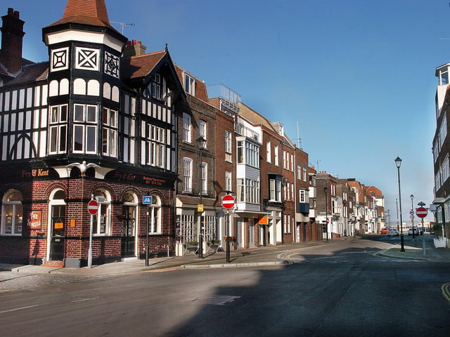 This Grade II listed pub could be found in Old Portsmouth, it is now an estate agent.