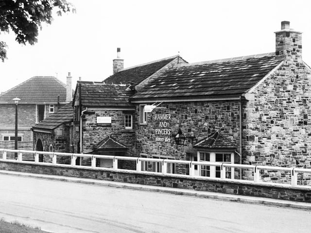 The Hammer and Pincers pub in Sheffield on May 29, 1958. Photo: Peter Tuffrey.