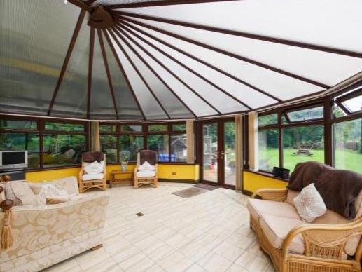 One of the best things about a conservatory is natural light - they're wonderful places to enjoy reading a book, listening to the rain, enjoy the sunshine on a cold day and when the house is on a river bank there is so much more to see.
