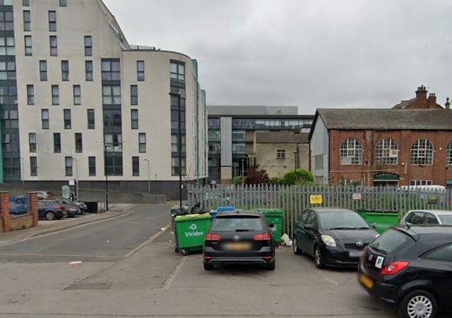 After moving out of his mother's house, Jarvis Cocker lived for a while with a friend called Tim on the top floor of an old factory on Sheldon Row, just off The Wicker, which had no heating and where the rules included 'no television, no meat and no bass'. He recalls how he got ill a lot at the time but he met an interesting cast of visitors he dubbed the 'lost souls'. Sheldon Row probably looks a little different today to how it did back then.