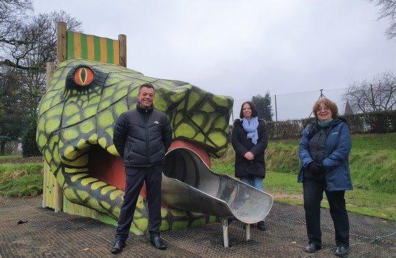 Hillsborough Park is your fifth favourite. The Tramlines venue also boasts this fantastic new slide, seen here last December being admired by Councillors Bob Johnson (who has since lost his seat) and Mary Lea and Christine Welburn from Friends of Hillsborough Park