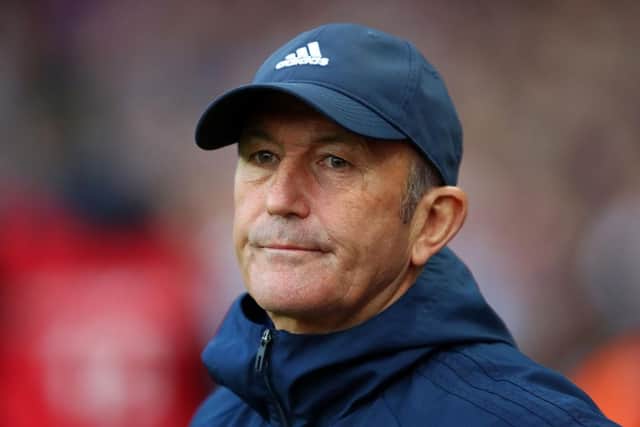 Tony Pulis was officially annonced as the new Sheffield Wednesday manager last week.  (Photo by Clive Mason/Getty Images)