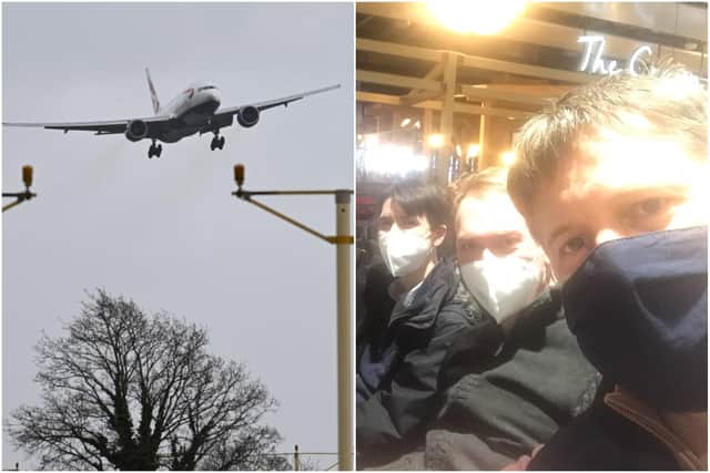 Senior lecturer at University of Sheffield Dr Tim Cragg says passengers in his flight cabin began hyperventilating and being ill when his plane at Heathrow had to abort a landing.